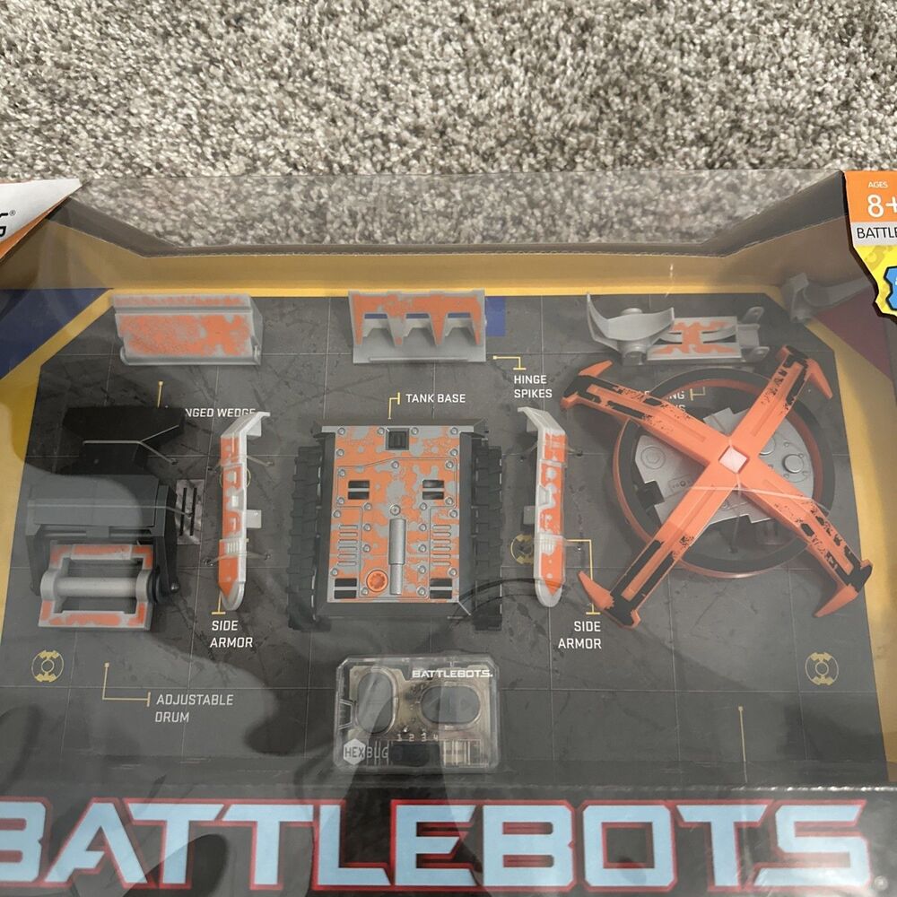 HEXBUG® Battlebots "Build Your Own Bot" Battle Strategy Kit "TANK" New 413-6584 - Picture 8 of 8